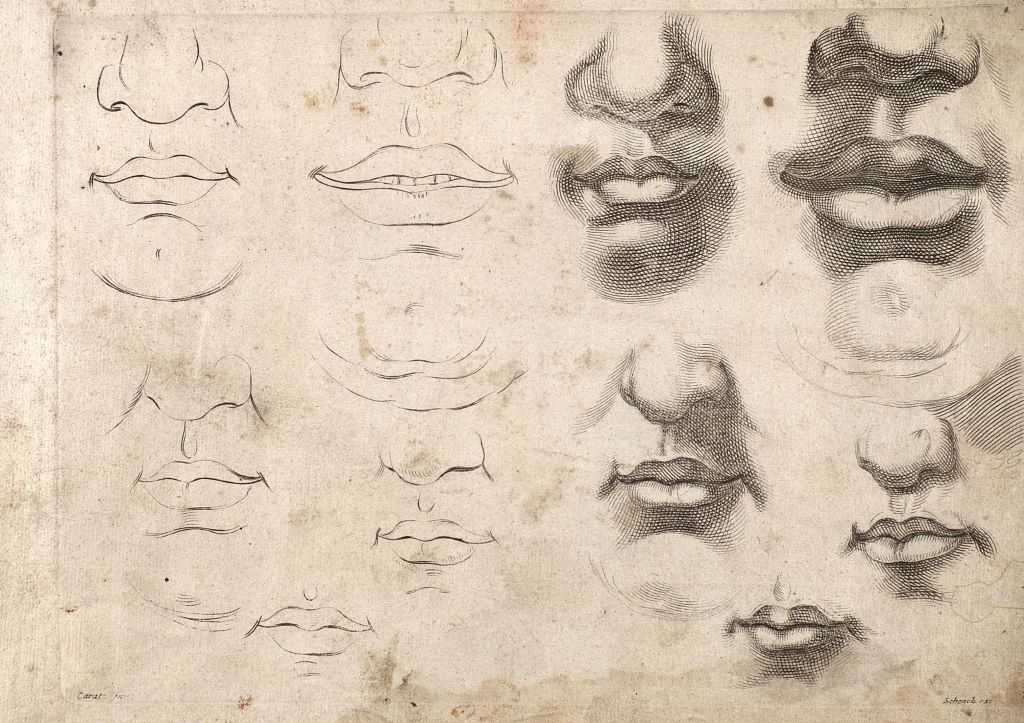 Artis pictoriae ex operibus Hannib. Caraccii con cinnata, Ámsterdam, [entre 1684 y 1700]. Bord/158